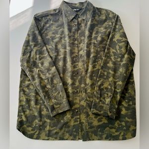 The North Face | dusty camo button up | XXL